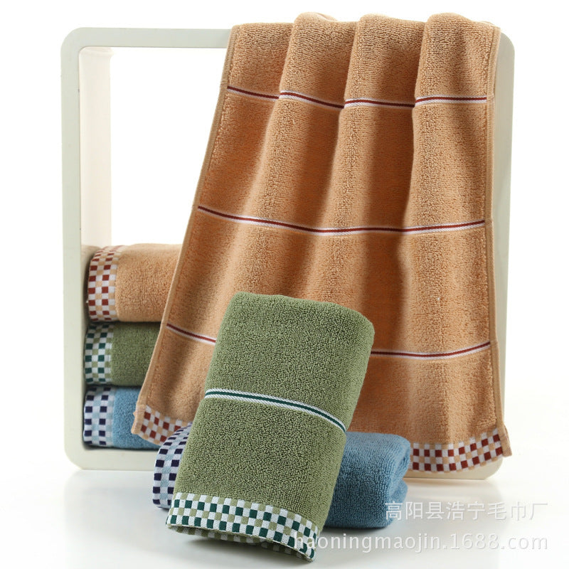 Serviette douce et absorbante pour le visage, serviette pour couple adulte