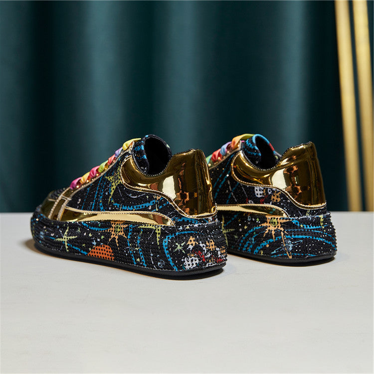 Women's Fashion Casual Thick Bottom Casual Board Shoes