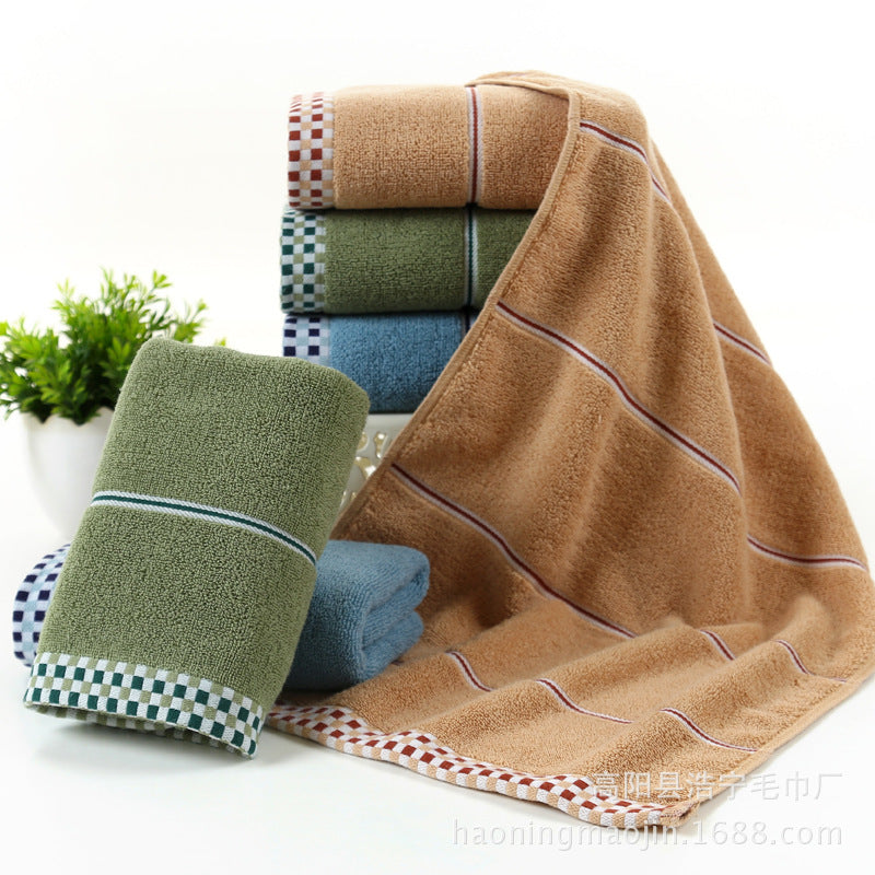 Serviette douce et absorbante pour le visage, serviette pour couple adulte