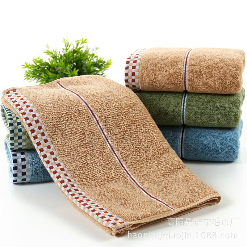 Serviette douce et absorbante pour le visage, serviette pour couple adulte