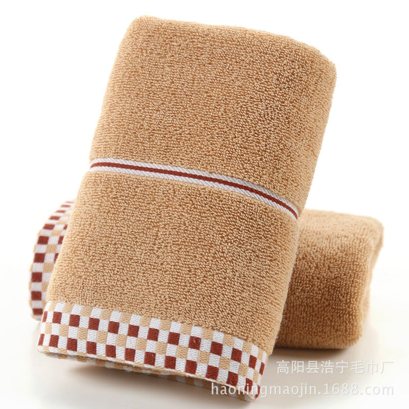 Serviette douce et absorbante pour le visage, serviette pour couple adulte