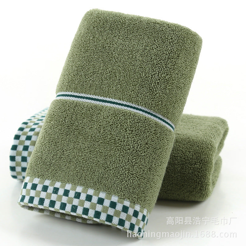Serviette douce et absorbante pour le visage, serviette pour couple adulte