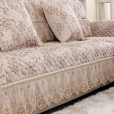 Coussin de canapé en tissu antidérapant, coussin frais d'été, coussin en lin