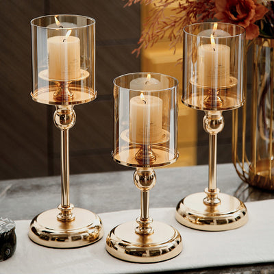 Nordic Light Luxury Candle Holder Retro Romantic Atmosphere