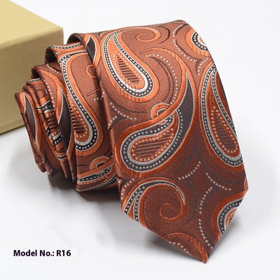 Fashion Exquisite Jacquard Tie Wedding Groom
