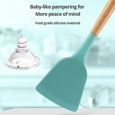 Non Stick Pot Spatula And Spoon - Firebrands