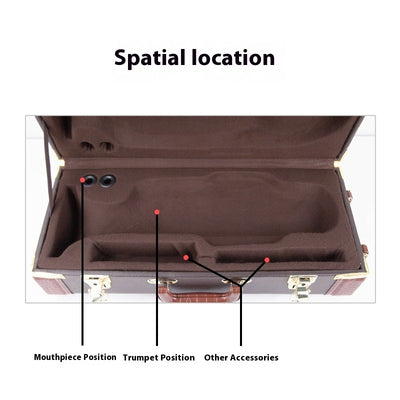 Universal B Flat Small Size Musical Instrument Bag Portable Accompanying Performance Suitcase