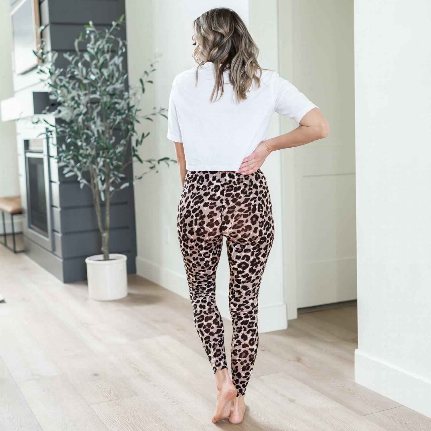 Women's Leopard Print Leggings