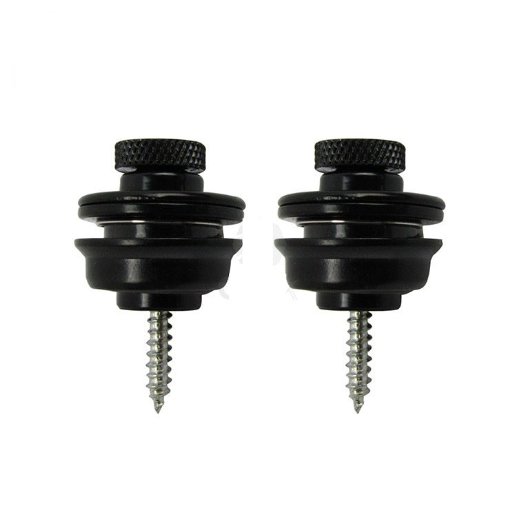 Electric Guitar Bass Non-slip Anti-off Metal Back Strap Buckle