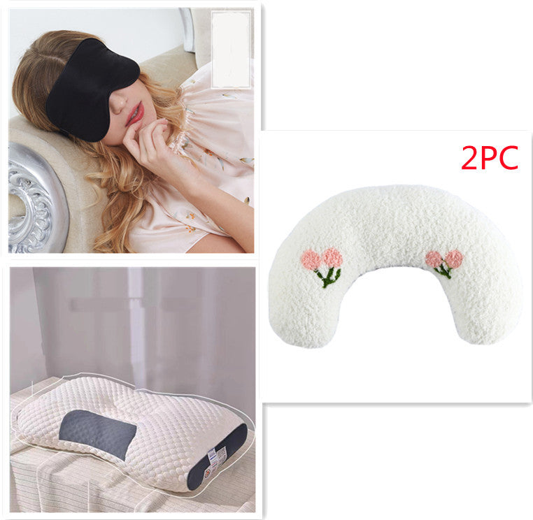 Oreiller en coton tricoté 3D pour le sommeil