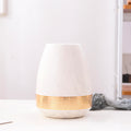 Marbled Cearamic Vase Golden Circle Flower Vase Water Planting Container Home Decorative Wedding Gift