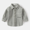 Boys' Cotton Long Sleeved Shirt