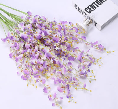 Simulation Dancing Orchid Interior Decoration Vase Flower Arrangement