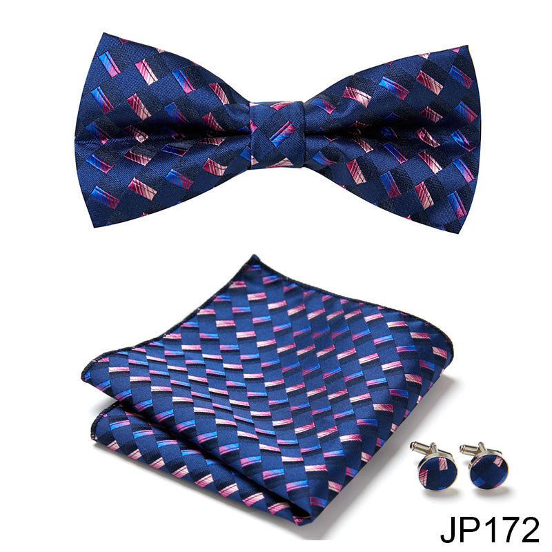 Men's Formal Suit British Korean Bow Tie
