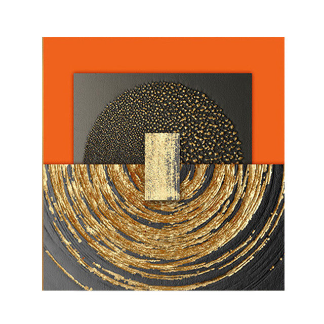 Custom Decorative Canvas Core Framed Frameless Painting