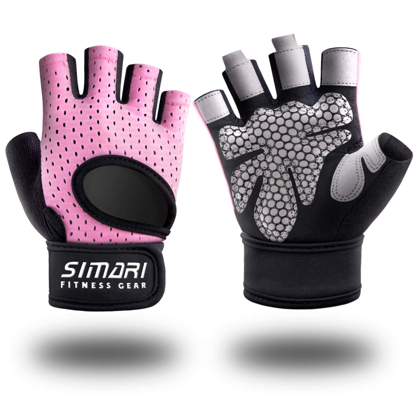 Men's Simplicity All-Match Sports Fitness Short Finger Gloves