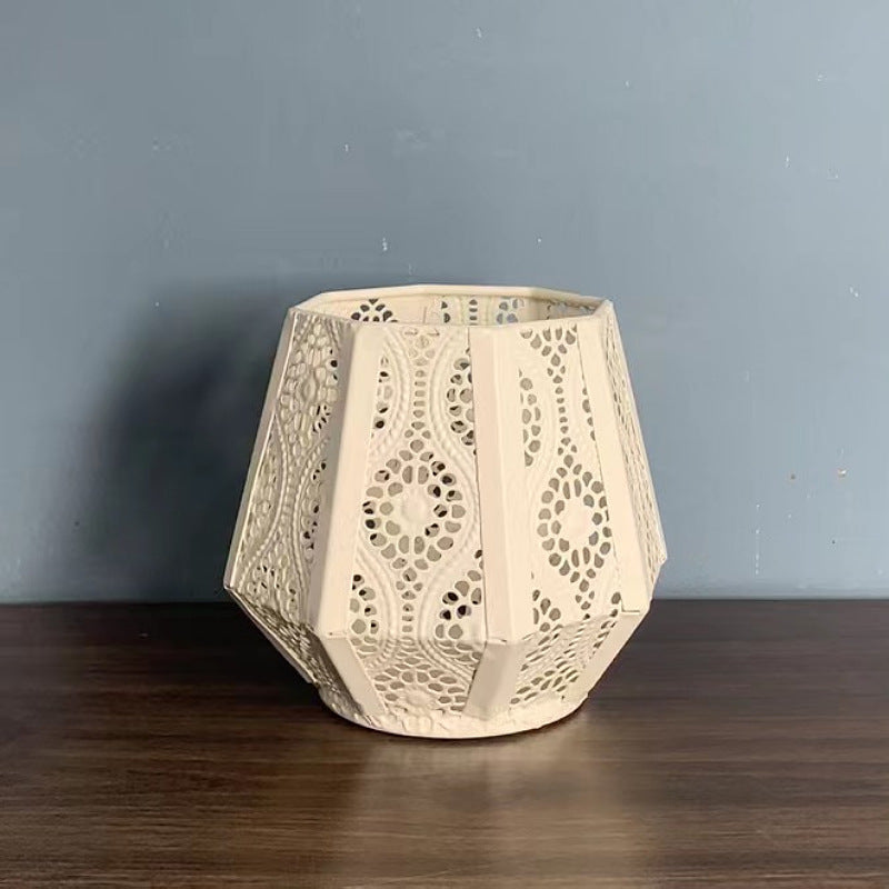 Morocco Candle Holder Retro Hollow Pattern