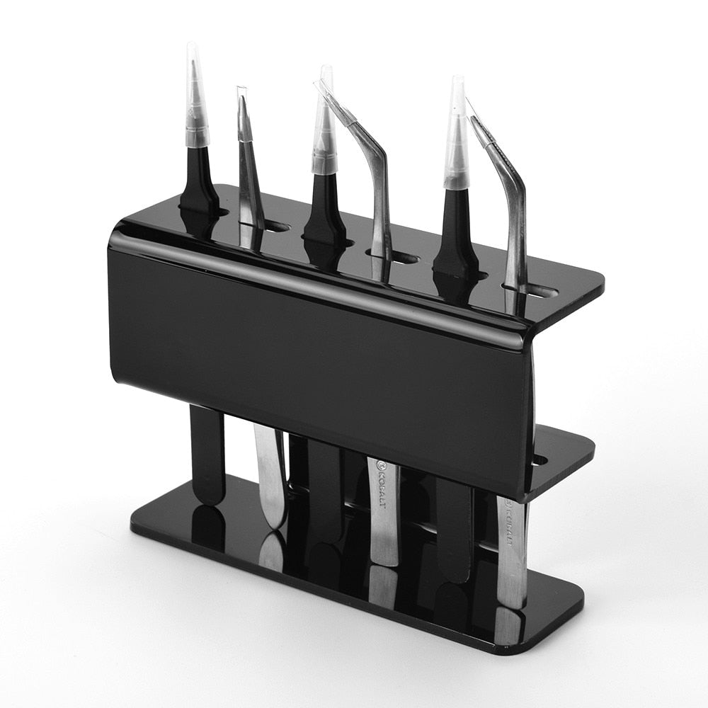 Acrylic Eyelash Tweezers Holder - Firebrands