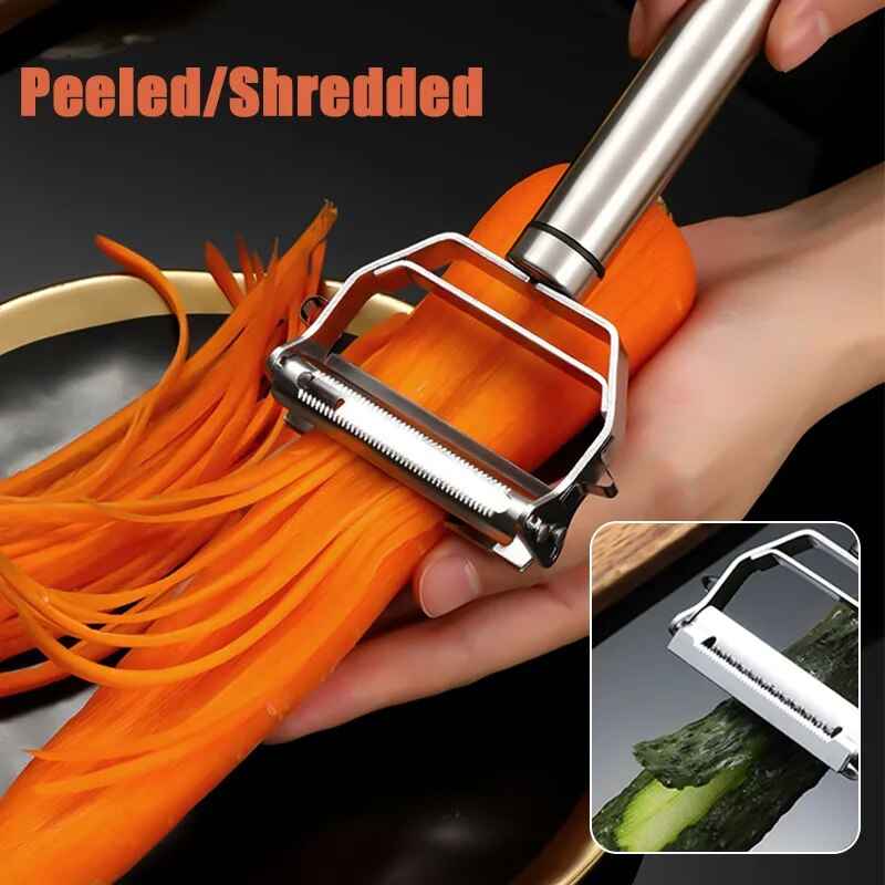 Stainless Steel Vegetable Peeler for Effortless Kitchen Prep