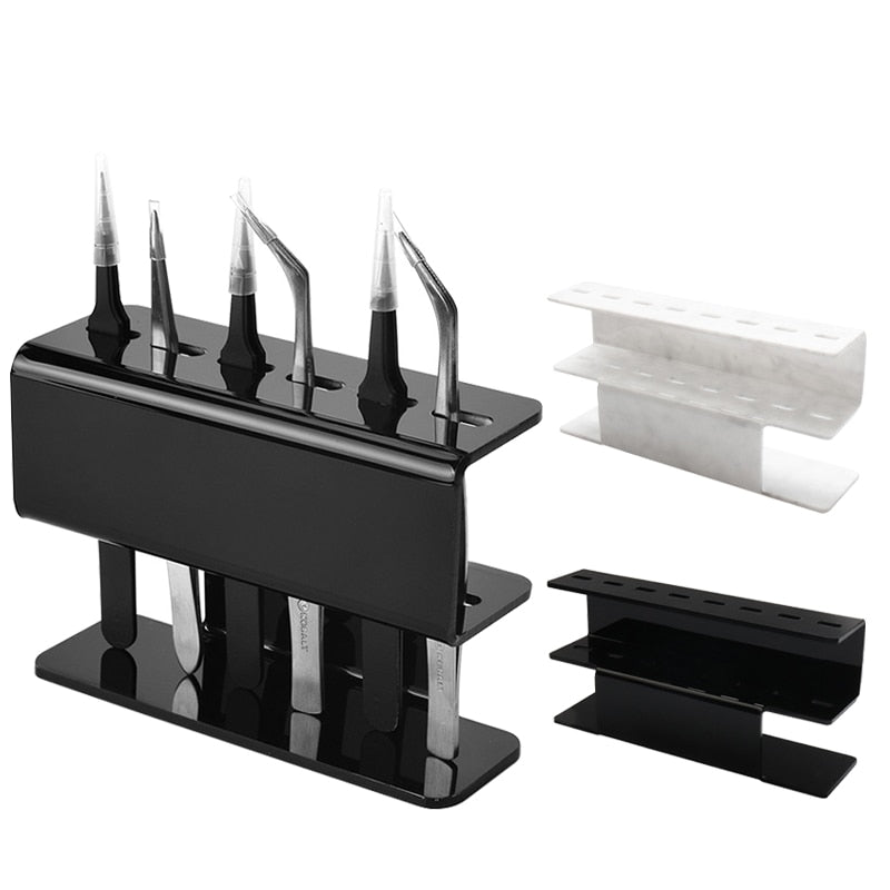Acrylic Eyelash Tweezers Holder - Firebrands