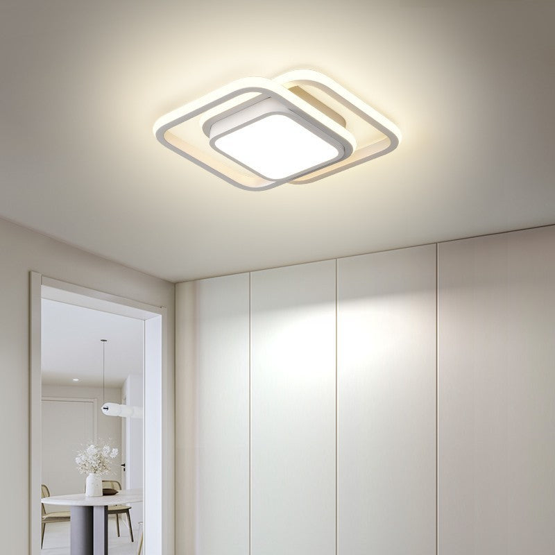 Minimalist Lamp - Aisle, Ceiling, Corridor