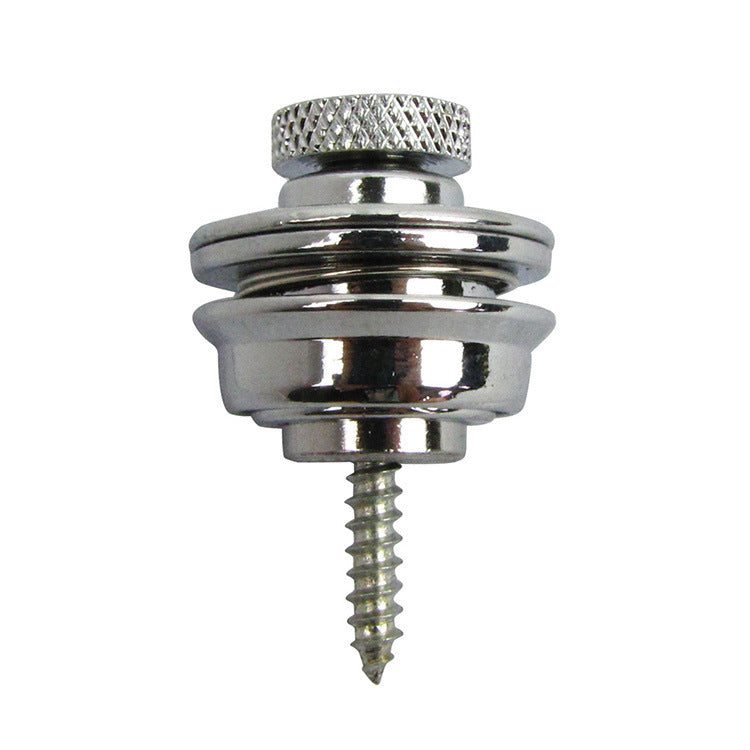 Electric Guitar Bass Non-slip Anti-off Metal Back Strap Buckle