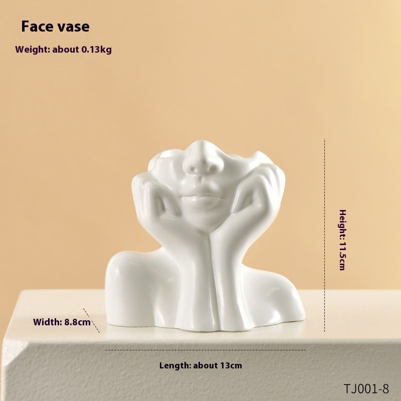 Nordic Style High-grade Home Decoration Light Luxury Vase