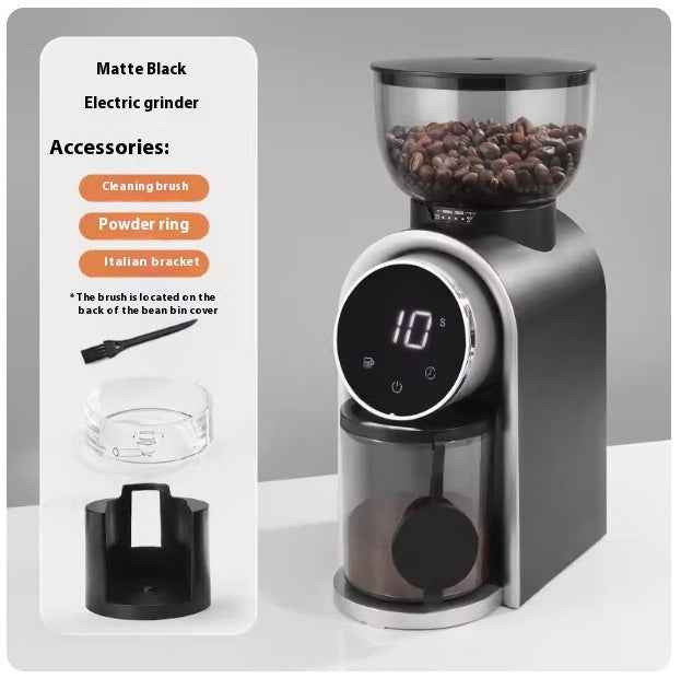 Smart Electric Grinder Adjustable Scale Household Coffee Machine
