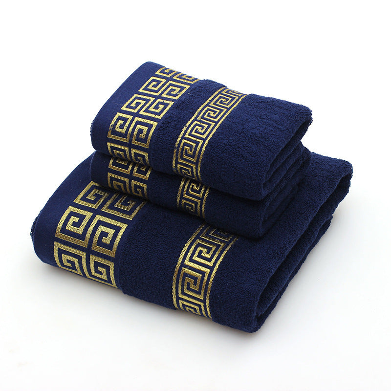 Coffret cadeau de serviettes (ensemble de trois pièces)