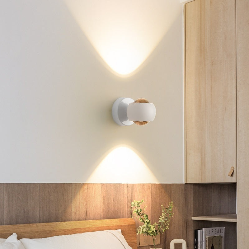 Modern Minimalist Creative Rotatable Bedside Wall Lamp
