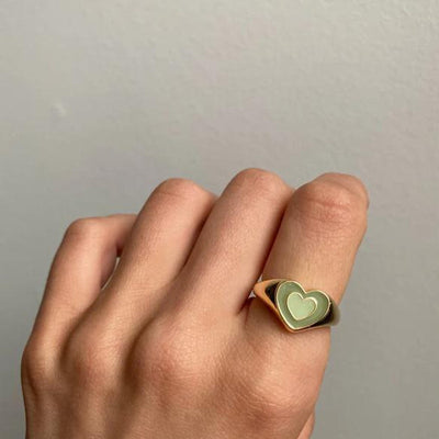 Creative Love Heart Ring - Firebrands