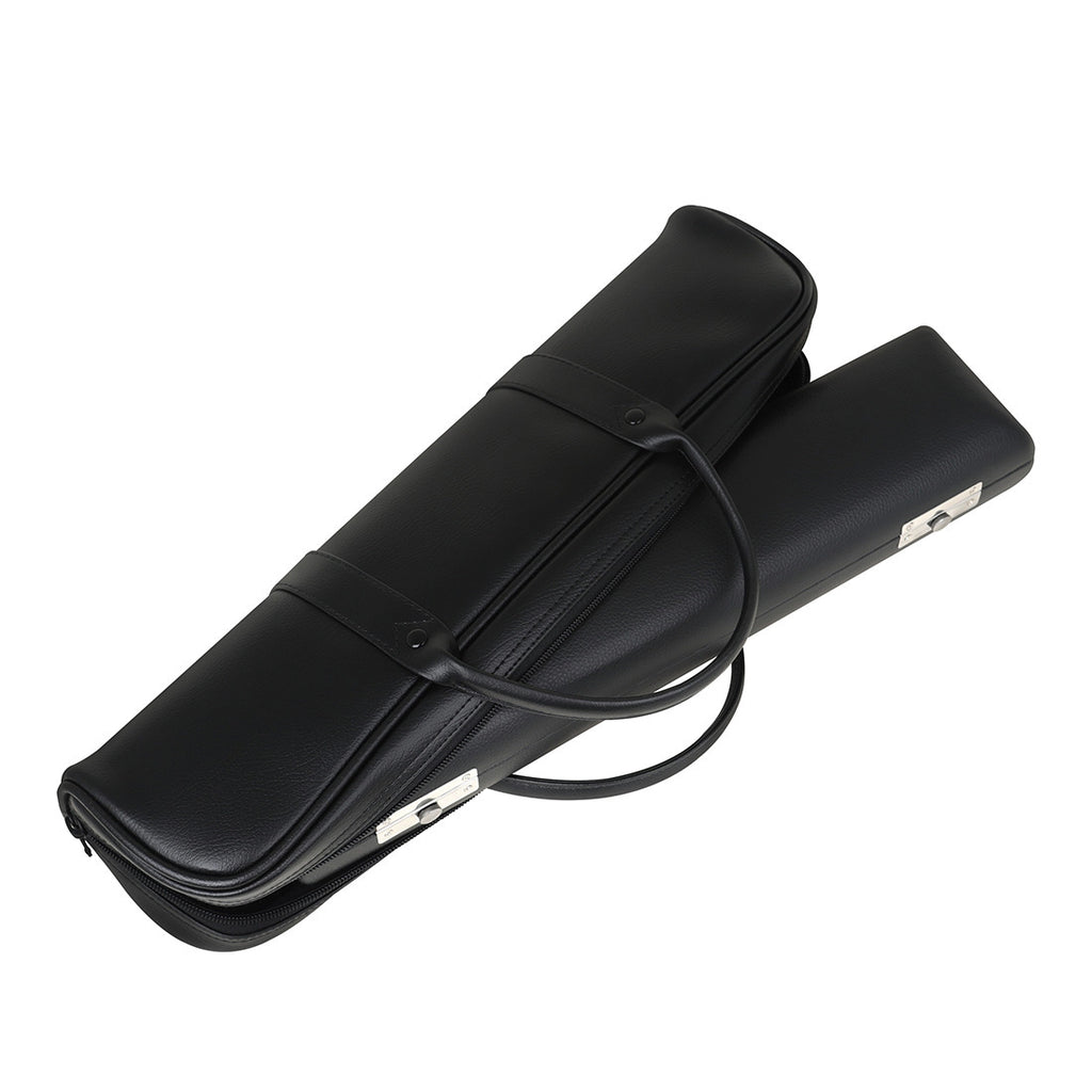 16-hole Leather Flute Portable Drop-resistant Protective Flute Storage Bag
