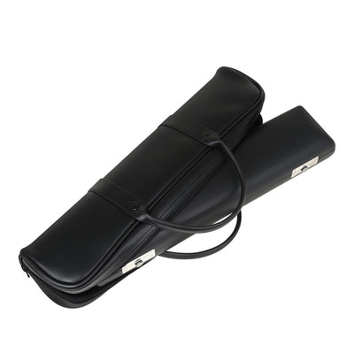16-hole Leather Flute Portable Drop-resistant Protective Flute Storage Bag