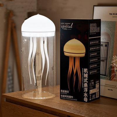 3d Creative Floating Jellyfish Small Night Lamp Diy Luminous Ambience Light