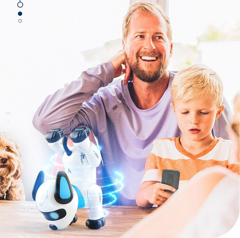 Cão robô inteligente com comando elétrico - O cão de brincar