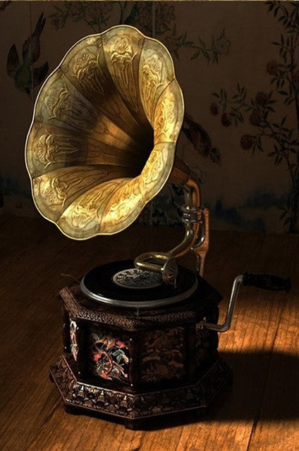 Tableau sur toile vintage antique