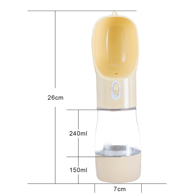 Pet Dog Water Bottle Feeder - Firebrands