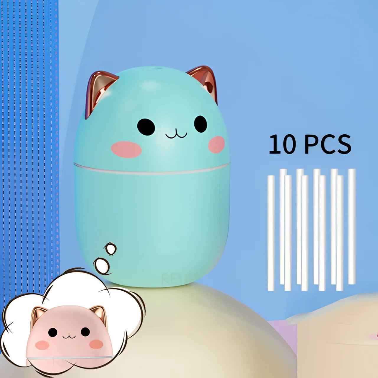 Cute Cat Humidifier for a Cozy Home Environment