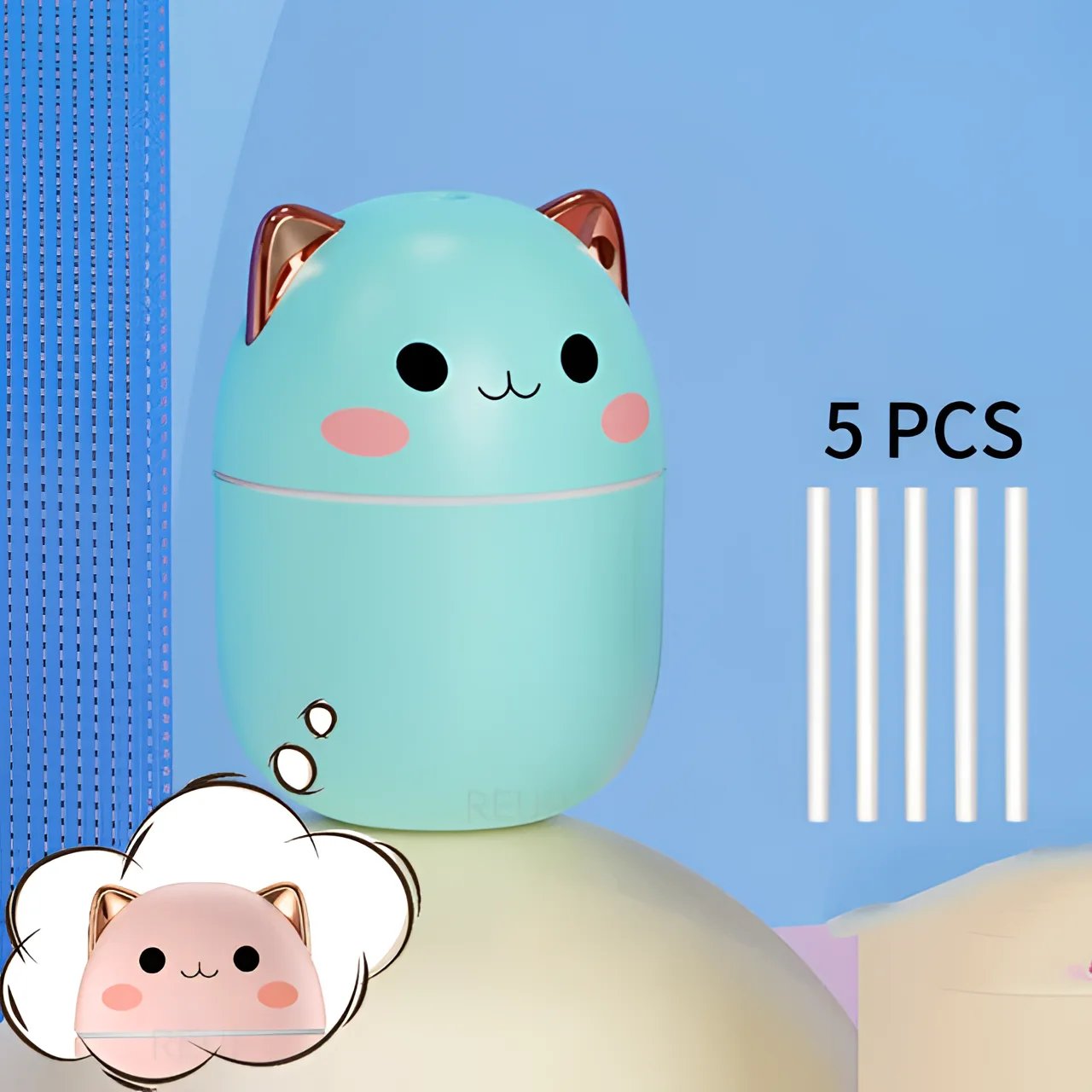 Cute Cat Humidifier - Firebrands