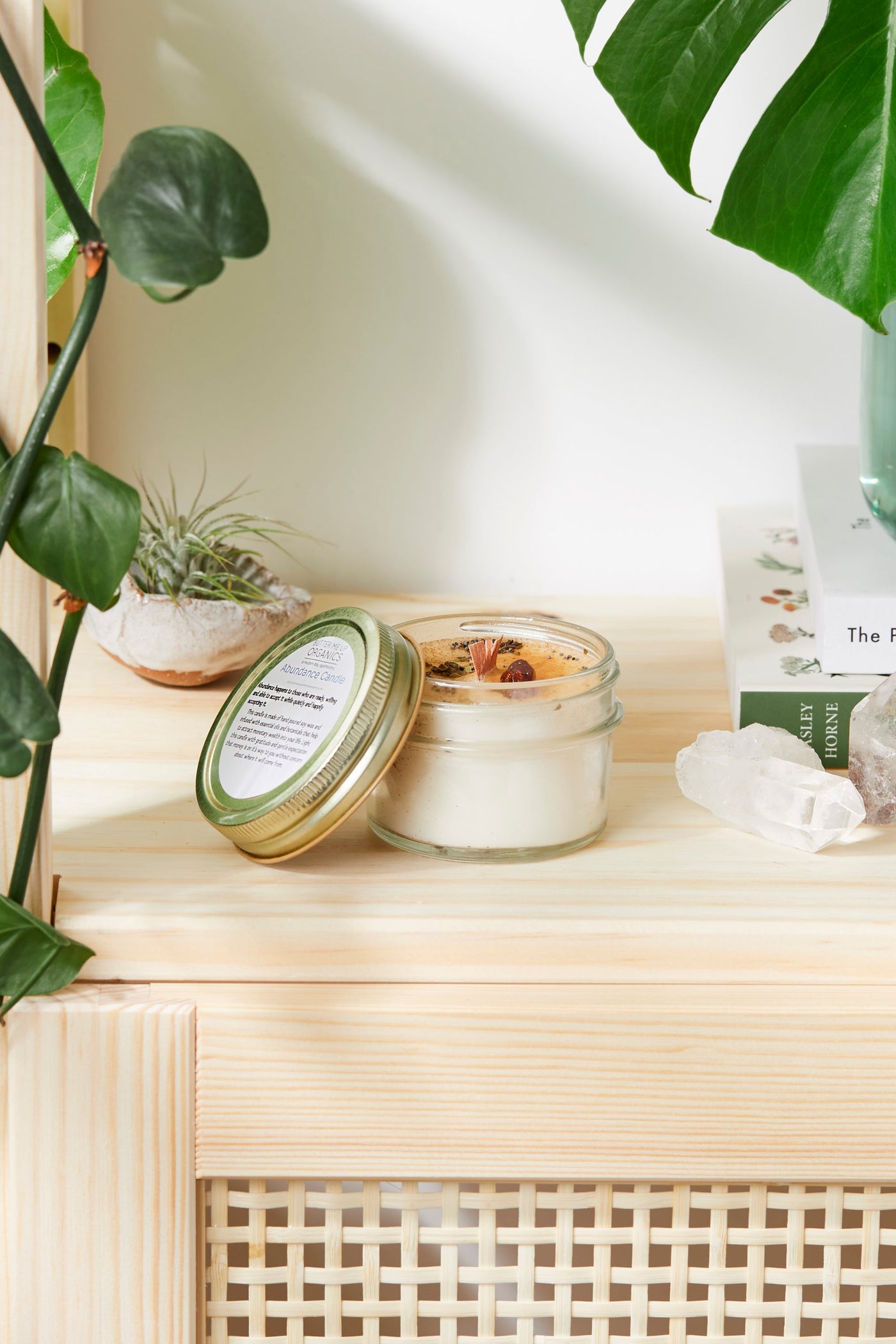 Abundance Candle / Ritual Candle / Intention Candle / Hand Poured - Firebrands