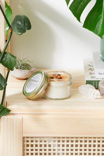 Abundance Candle / Ritual Candle / Intention Candle / Hand Poured - Firebrands