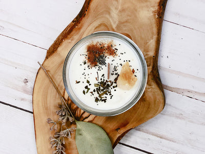 Abundance Candle / Ritual Candle / Intention Candle / Hand Poured - Firebrands
