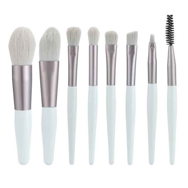 8Pcs Makeup Brushes Set for Flawless Application