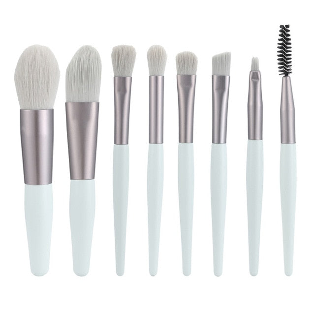 8Pcs Makeup Brushes Set - Firebrands