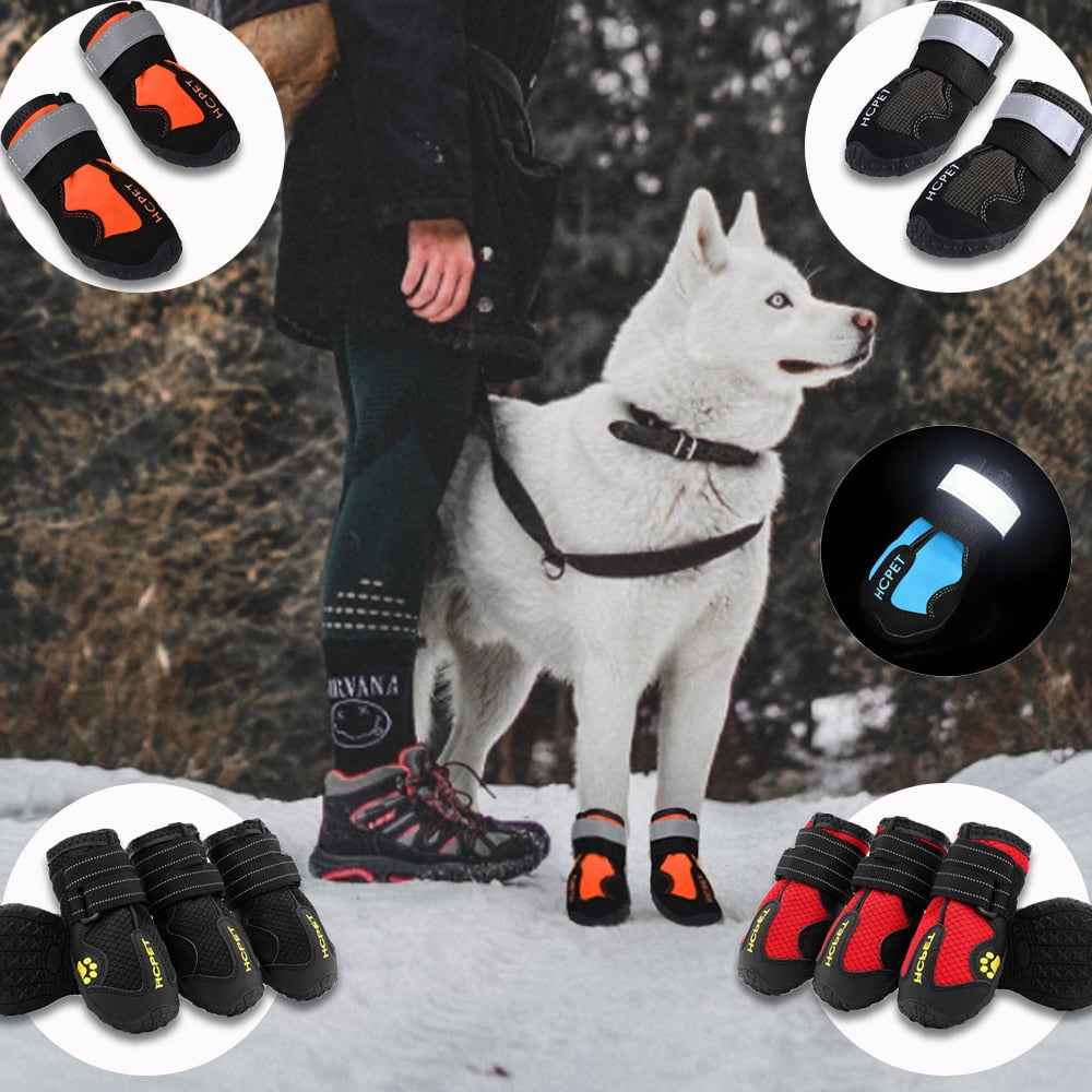 Waterproof reflective Dog Boots - Reflective and Durable Protection for Paws