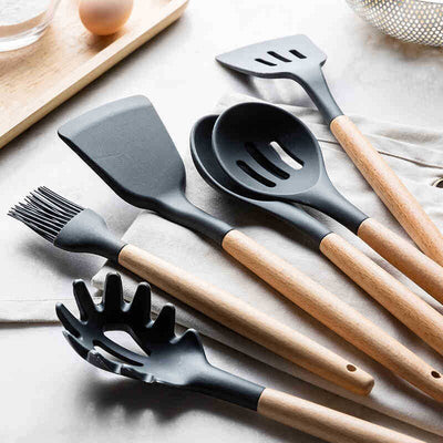 Non Stick Pot Spatula And Spoon - Firebrands