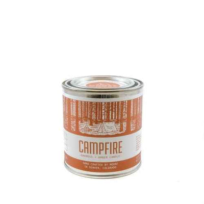 Campfire scented soy candle