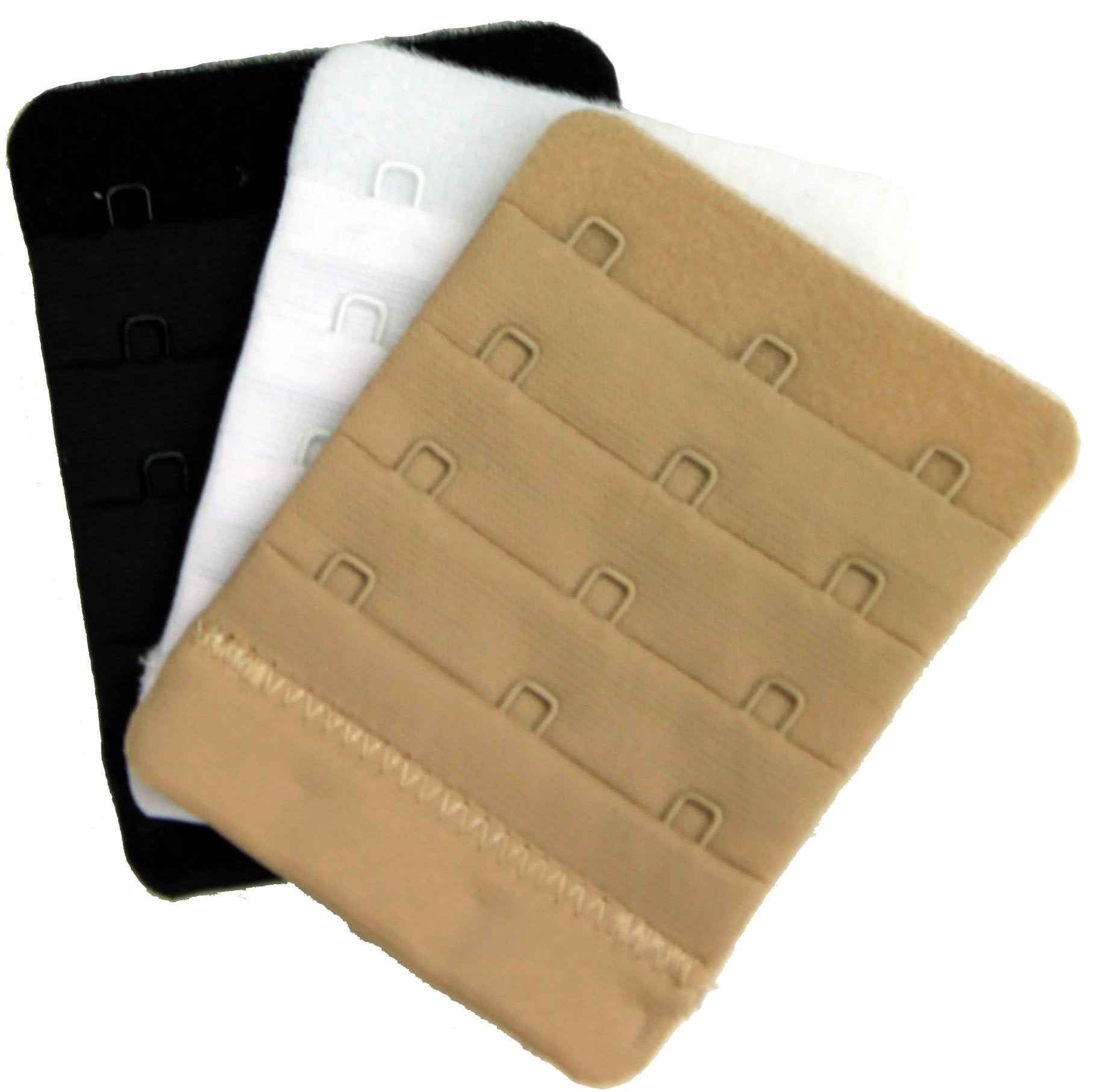 Bra extender solution: 3 Extend-a-Bra's hooks