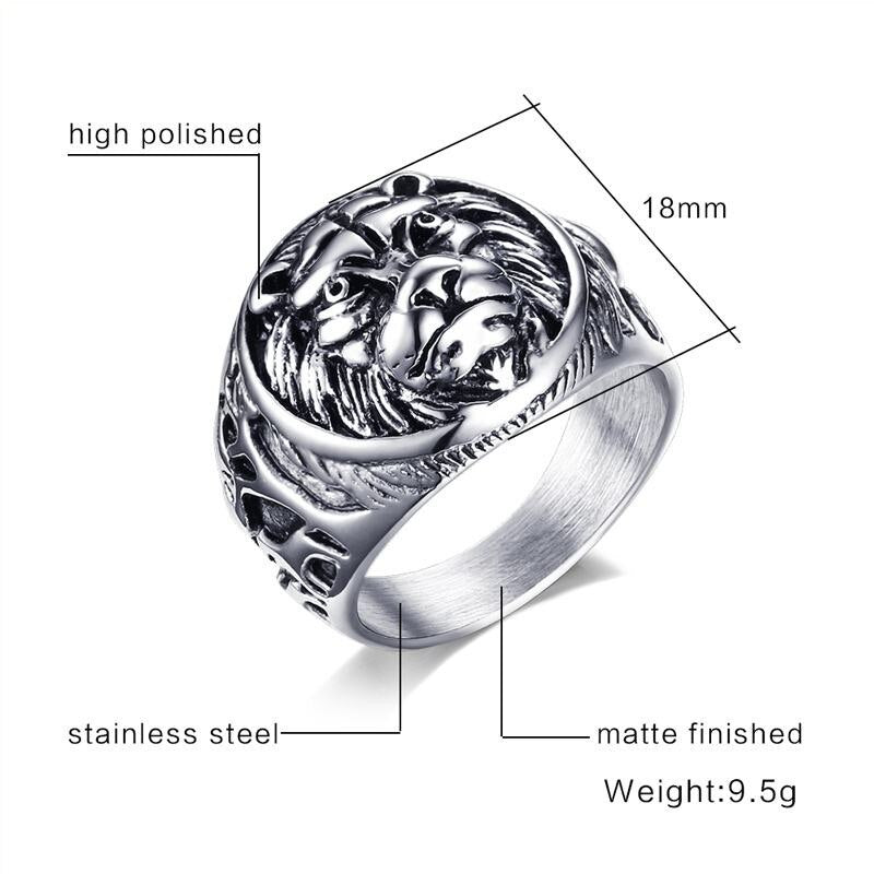 Lion Head Rings - Firebrands