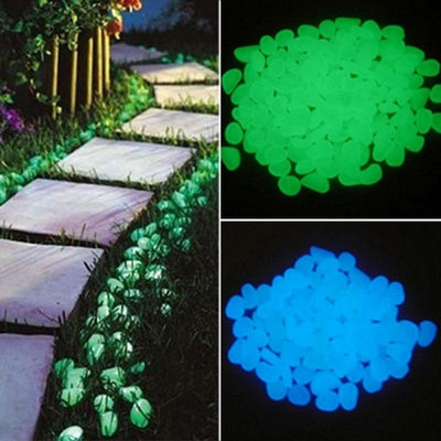 Glow in the Dark Garden Pebbles - Firebrands